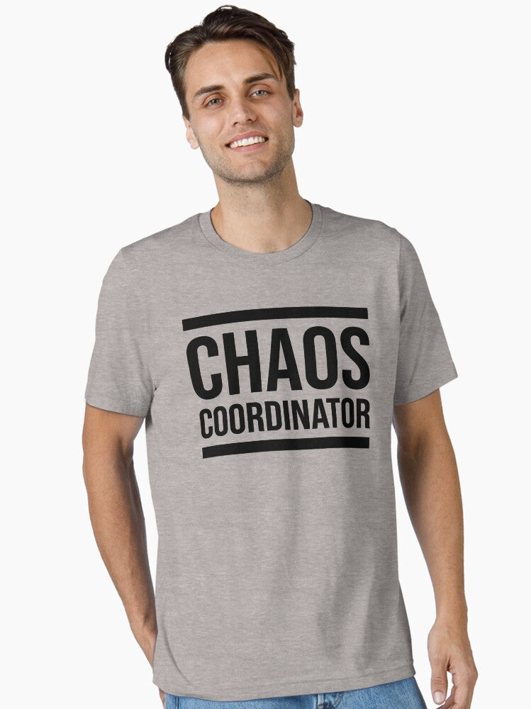 Chaos Coordinator Funny Mom Dad Boss Manager Teacher Essential T Shirt T Shirt Premium Print Gift Ready