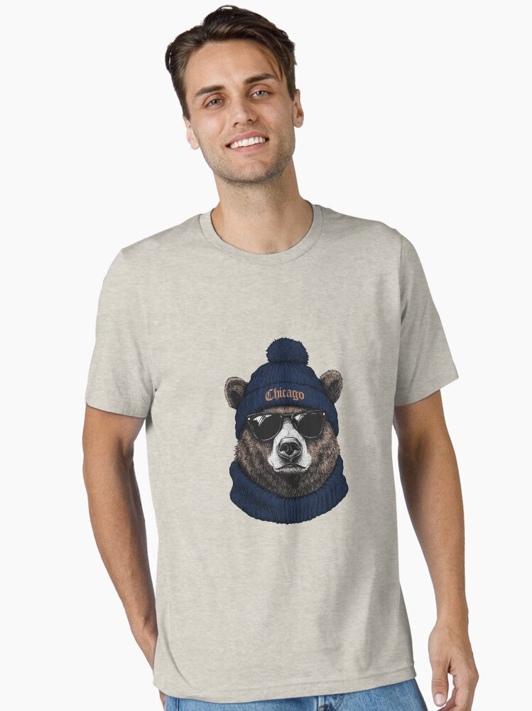 City Bear Mascot Graphic M5290 Essential T Shirt T Shirt Limited Vibe