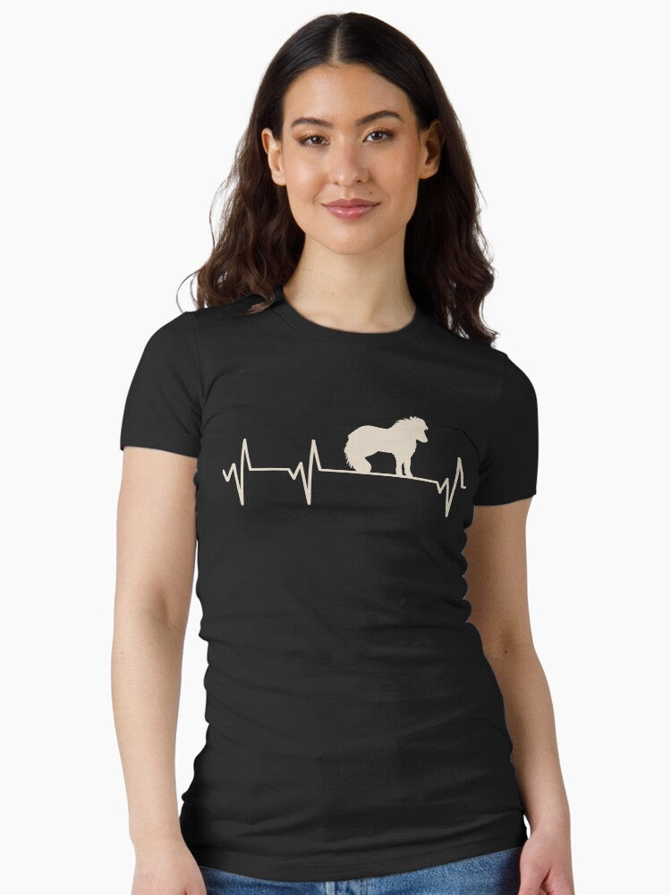 Icelandic Horse Heartbeat Pulse Gift For Icelandic Horse