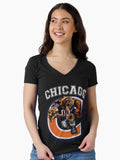 City Football Fitted V Neck T Shirt T Shirt Limited Vibe