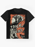 Vintage Trick Or Treat Graphic T Shirt US Trend