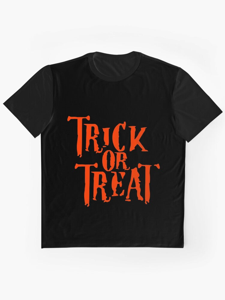 Halloween Trick Or Treat Graphic T Shirt US Trend