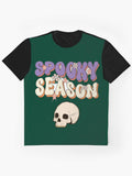 Beware Of Spooky Season Graphic T Shirt