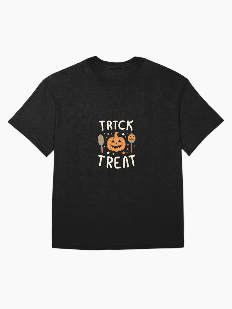 Trick Or Treat Spooky Surprise Oversized T Shirt Everyday Wear