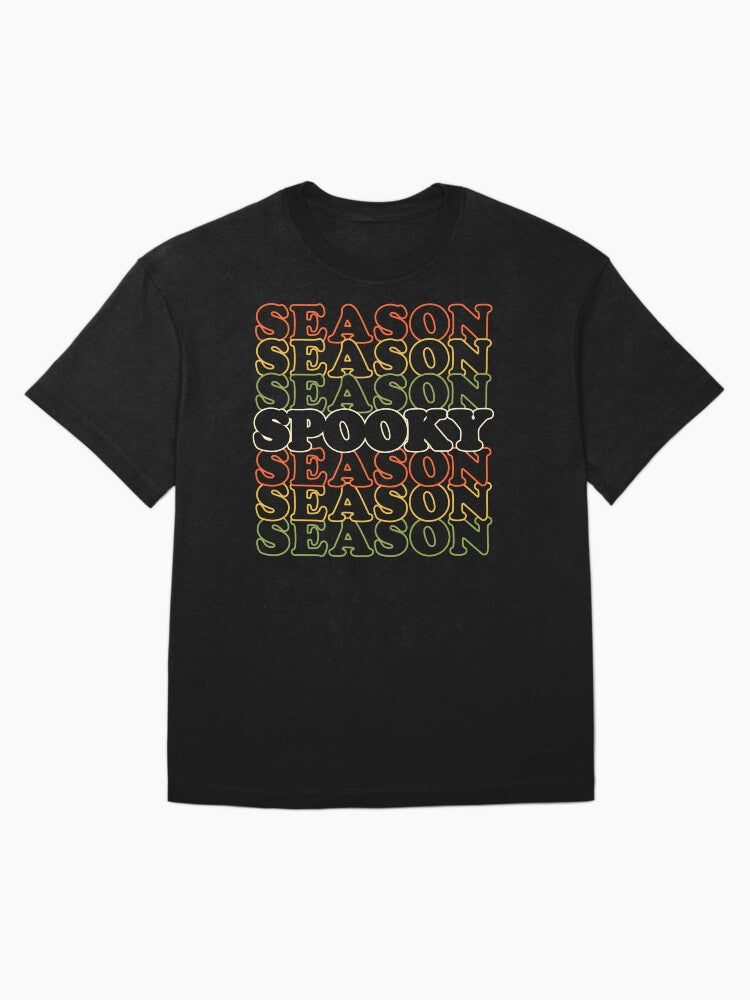 Spooky Season Fun Halloween Design Oversized T Shirt