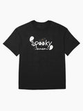 Halloween Spooky Season Cute Halloween Oversized T Shirt