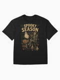 Spooky Season T Shirt Oversized
