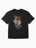 Trick Or Treat Oversized T Shirt Everyday Wear 9