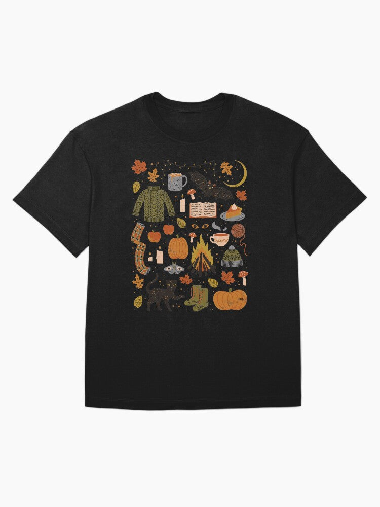 Autumn Nights Oversized T Shirt