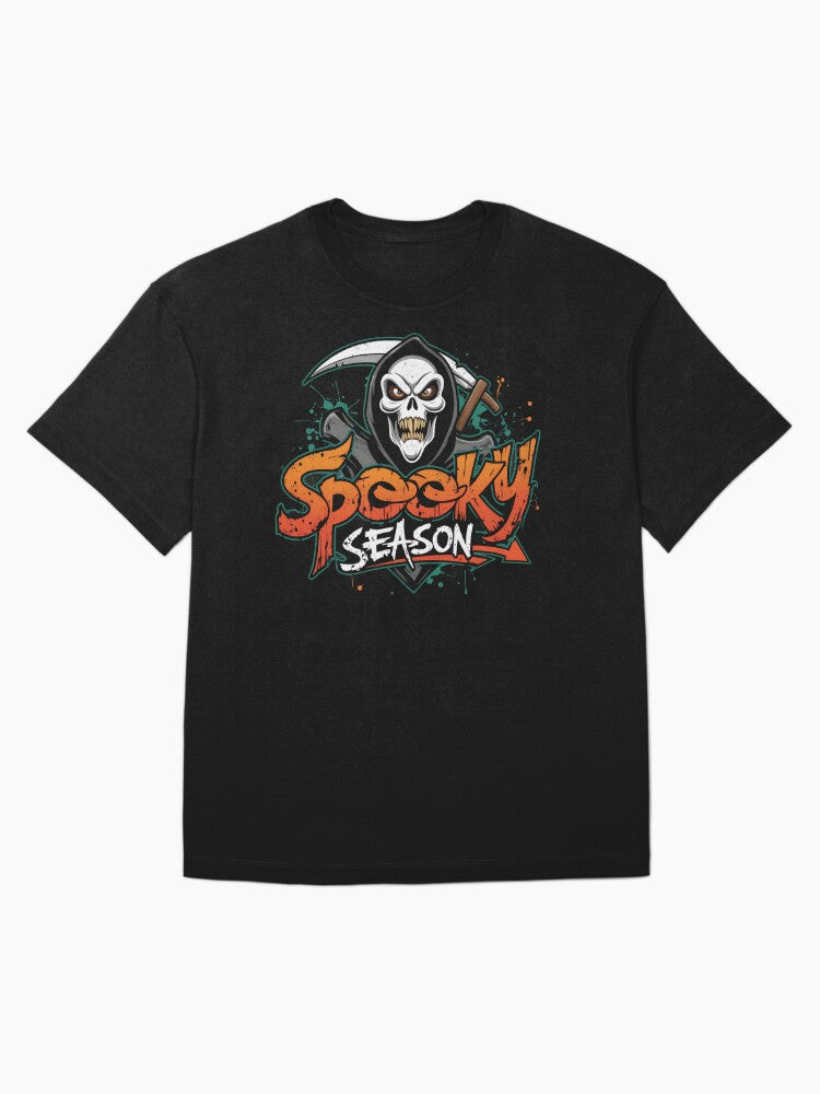 The Grim S Reaper Spooky Season Oversized T Shirt