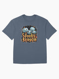 Dark Spooky Season Oversized T Shirt