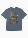 Vintage Halloween Oversized T Shirt