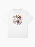 Trick Or Treat Halloween Oversized T Shirt Premium Print