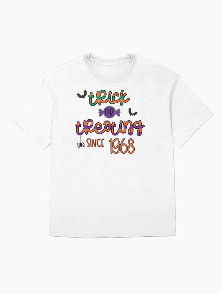 Trick Or Treat Happy Halloween Oversized T Shirt Premium Print