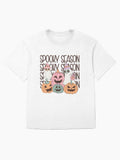 Retro Halloween Spooky Season Meme Oversized T Shirt