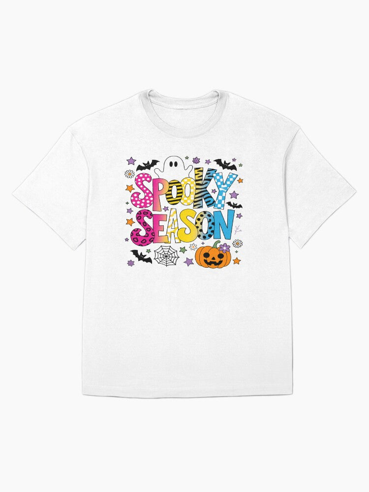 Pansexual Spooky Season Halloween Oversized T Shirt
