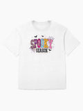 Retro Halloween Spooky Season Oversized T Shirt