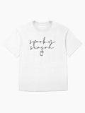 Spooky Season Ghost Oversized T Shirt 2