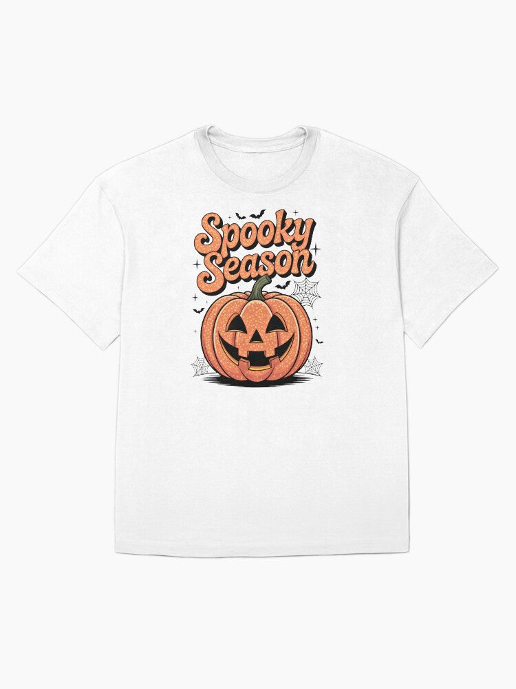 Spooky Pumpkin Season Oversized T Shirt