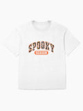 Spooky Season Halloween Theme Oversized T Shirt