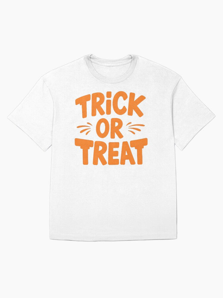 Trick Or Treat Oversized T Shirt Gift Ready 2