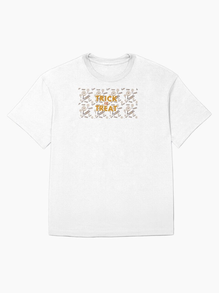 Trick Or Treat Oversized T Shirt Minimal Style 15