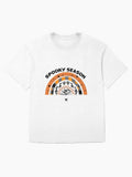 Retro Halloween Design Spooky Season Oversized T Shirt