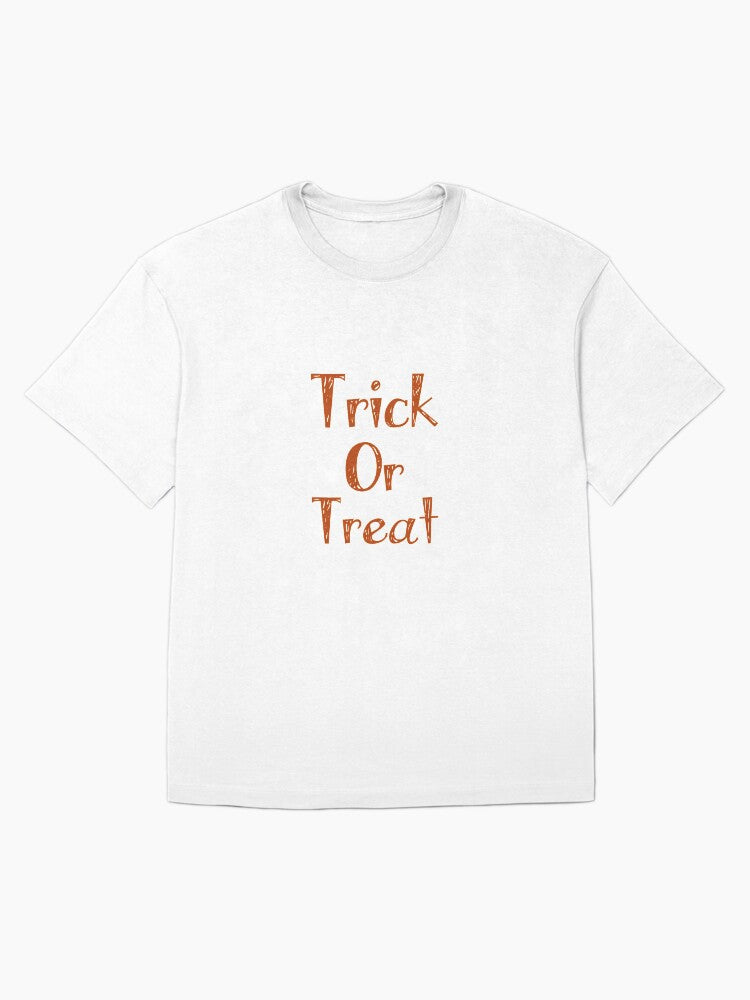 Trick Or Treat Oversized T Shirt US Trend 3