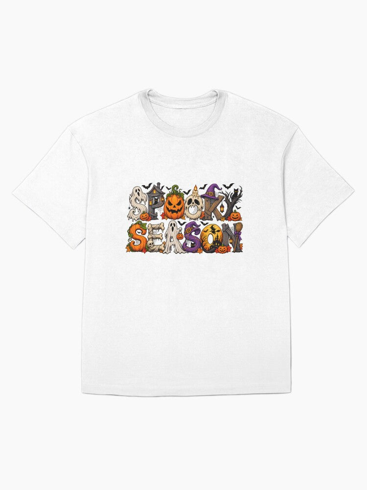 Spooky Season Halloween Oversized T Shirt 3