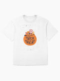 Trick Or Treat Spooky Halloween Costume Candy Design Oversized T Shirt Premium Print