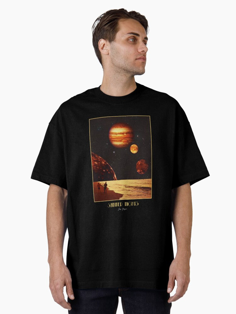 Summer Nights Oversized T-Shirt | Premium Unisex T-Shirt, Trending Graphic Tee