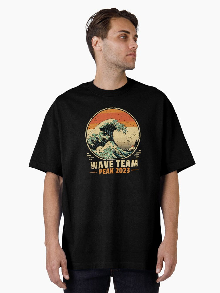 Wave Team Peak 2023 Oversized T Shirt