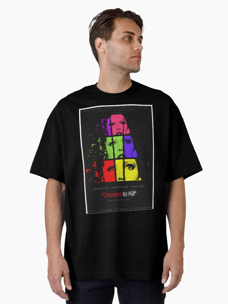 Dressed to Kill 1980 Movie poster design Oversized T Shirt T Shirt Trending US Daily Wear