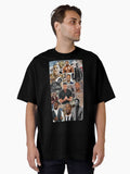 B Jordan photo collage Oversized T Shirt T Shirt US Market