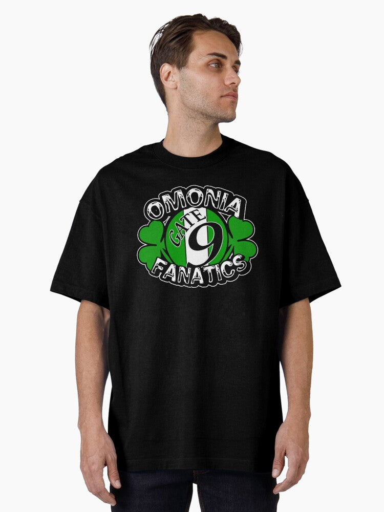 Omonia fanatics Gate Oversized Shirt T Shirt Minimal Style