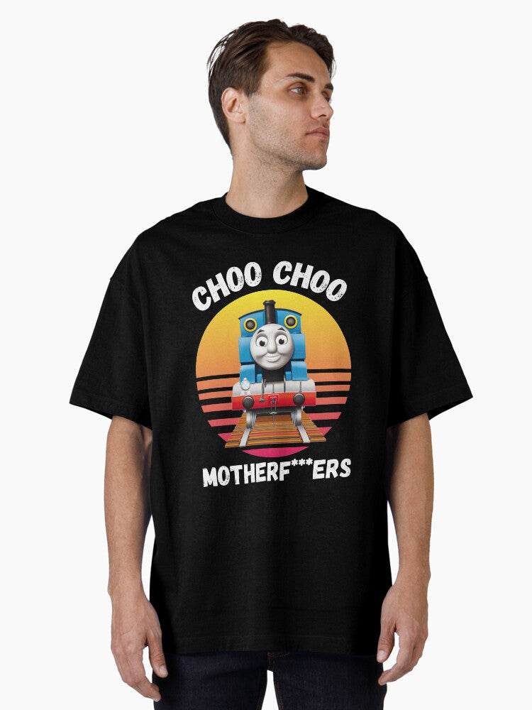 Greetings from Thomas the Tank Engine Oversized T-Shirt | Premium Unisex T-Shirt, Trending Graphic Tee