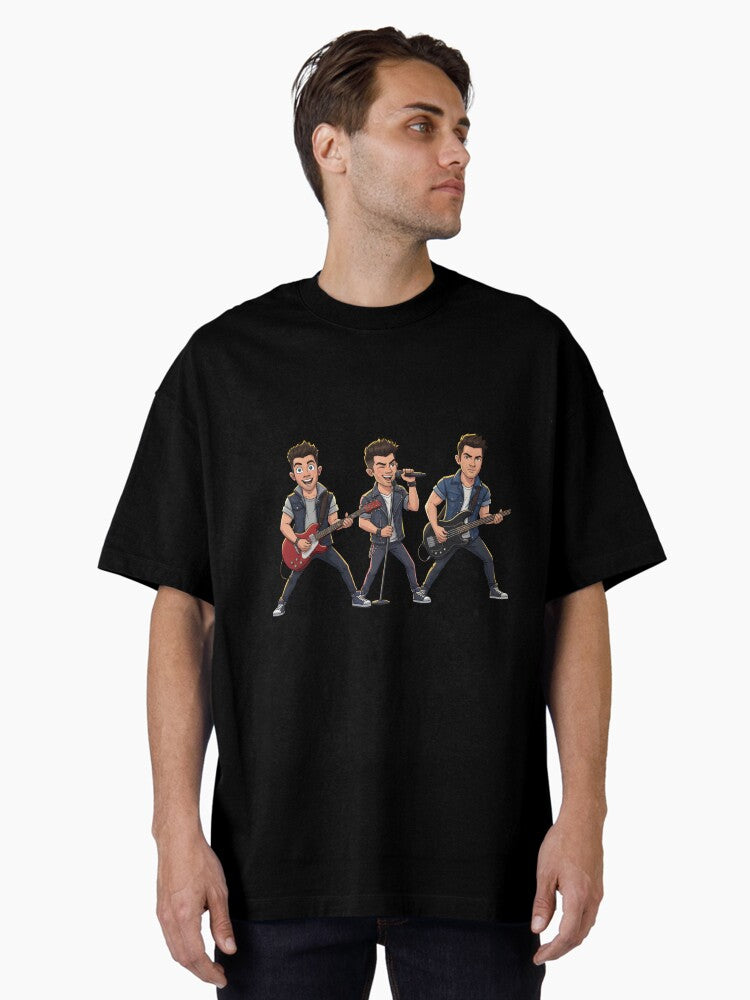 inspired by Jonas Brothers Oversized T-Shirt T-Shirt | Premium Graphic | Great Gift Idea
