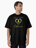STAND WITH UKRAINE Oversized Shirt T Shirt Clean Design