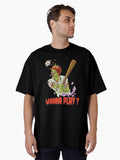 Wanna play Zombie Baseball Player Oversized T Shirt T Shirt Trending US Best Seller Look