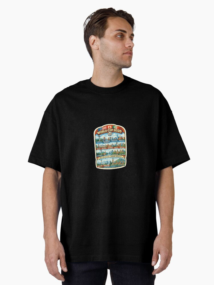 World Cup 2026 Cities Oversized T-Shirt