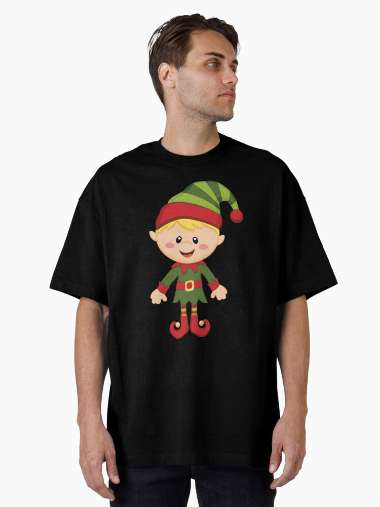 Christmas tree Santa Claus Christmas Christmas tree Oversized T Shirt T Shirt Holiday Trending Gift Ready