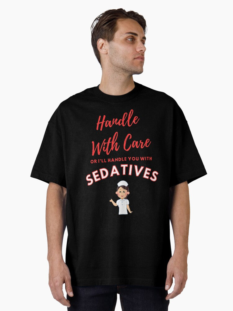 Female Nurse Oversized T Shirt T Shirt Viral TikTok Fan Favorite