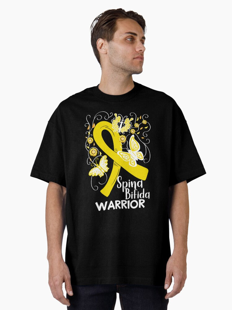 Spina Bifida Warrior National Spina Bifida Awareness Day Oversized T-shirt | Premium Basketball Jersey | Fan Edition Apparel
