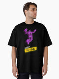 Keep Flying Basketball Silhouette Player - Vintage Hoops Oversized T-shirt | Premium Basketball Jersey | Fan Edition Apparel