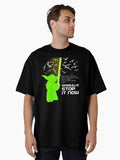 Seagulls Stop It Now Oversized Shirt T Shirt Peace Message
