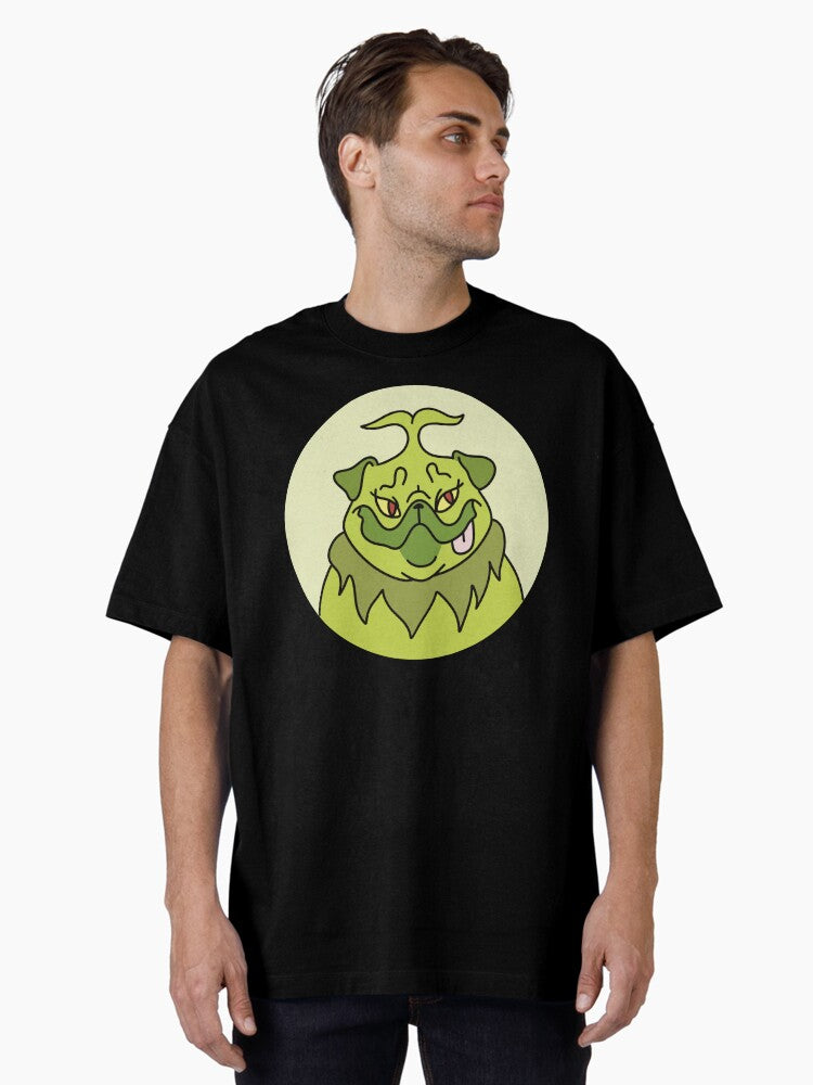 Pug Grinch Oversized T Shirt T Shirt Holiday Trending Christmas Season Pick