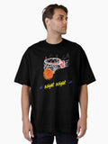 Night Night Oversized T-shirt | Trendy Graphic Tee | Casual Unisex T-shirt
