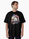 American Eagle Bandana Oversized Shirt T Shirt US Trend