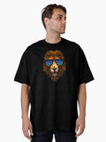 lion with sunglasses realistic lion Oversized Shirt T Shirt US Market