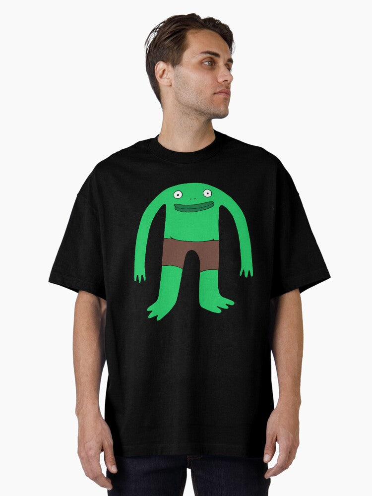 Smiling Friends Mr Frog Oversized T Shirt T Shirt US Market